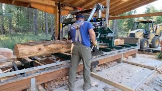 We WON'T Go Back - TECHNOLOGY That Makes MILLING LOGS So Much Easier On The Woodland Mills Sawmill