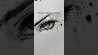 EASIEST WAY to DRAW EYES!!️ - #art