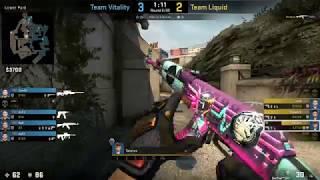 CS:GO POV Demo Liquid Twistzz vs Vitality (Overpass)