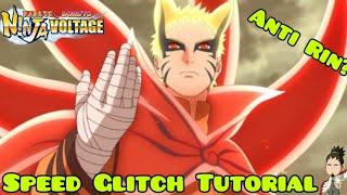 Anti Rin Undefendable NxB Speed Glitch Tutorial | Naruto x Boruto: Ninja Voltage