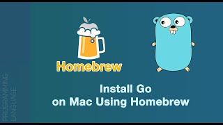 how to Install GoLang on Mac with Homebrew (2020)