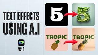 Create Text Effects with A.I | logo Diffusion v2.0