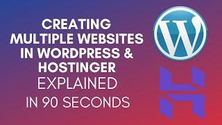 How To Create Multiple Website In Wordpress Hostinger (2025)