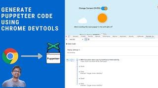 Generate Puppeteer code using Chrome devTools record feature