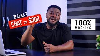 Get paid $300 weekly on this website chatting as a moderator. 100% working.
