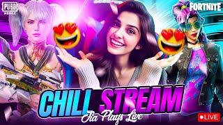 MULTIPLE GAME STREAM | JIA PLAYS #fortnite #pubgmobile #amongus #freefire #callofduty #fallguys