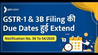 GST Return Filing Due Dates | New Due Dates for GSTR-1 & GSTR-3B Filing