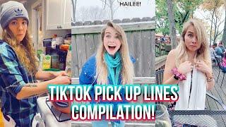 All Our TikTok Pick Up Lines! Pt. 04 - Hailee And Kendra