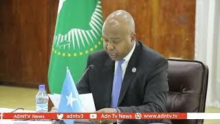 SOMALIA FOREIGN MINISTER: WE WILL NOT ACCEPT THE NEW AU PROPOSED PEACEKEEPING MODEL FOR SOMALIA