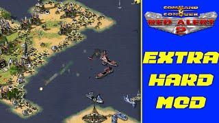 Red Alert 2 | Extra Hard Mod | Epic World-Saving Missions  | 1 vs 7 brutal ai