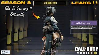 SEASON 8 CHARACTER LEAKS | NEW INCARNATION COLLAB CHARACTER | COD MOBILE