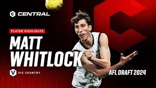 2024 AFL Draft - Matt Whitlock Player Highlights