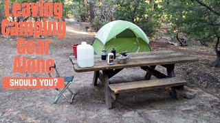 Don't Leave Your Camping Gear Unattended Until You Watch This Video