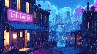 90's Vibe Lofi ️ Study Music Lofi Rain Chillhop Beats ️ Calm Rain Playlist