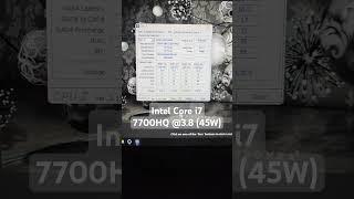 [bench] ASUS FX503 i7 cpu test R15 CPU-Z #shorts #cinebench #benchmark