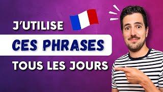  Les PHRASES du Quotidien | Le VRAI français de tous les jours | Leçon de VOCABULAIRE