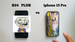 S24 Plus vs iphone 15 Pro Speed Test