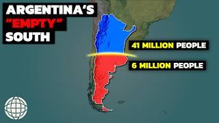 Why Almost Nobody Lives In The Southern Half Of Argentina