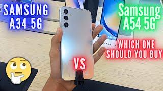 Samsung A34 5G VS Samsung A54 5G Camera in UAE [Hands On]