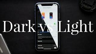 Dark Mode vs Light