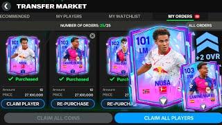 BUY PRODIGIES PLAYER ⏫ +2 OVR UPGRADE TO MAKE MILLIONS OF COINS IN FC MOBILE !