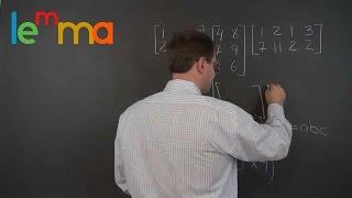 Linear Algebra 11j: The Associative Property (a.k.a. Associativity) of Matrix Multiplication