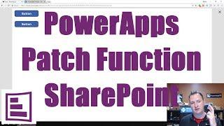 PowerApps Patch Function