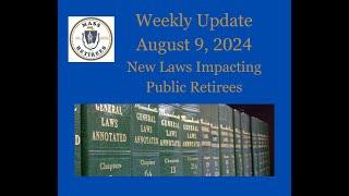 New laws impacting public retirees