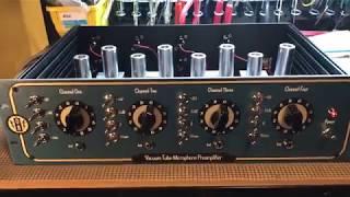 4-Channel Tube Microphone Preamp