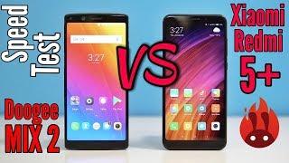 Xiaomi Redmi 5 Plus VS Doogee MIX 2 - SPEED TEST