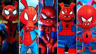 Evolution of Spider-Ham in Spider-Man Games (2010 - 2023)
