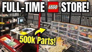 Bricklink Store Tour 2023 | A Look Inside a FULL-TIME LEGO Store!