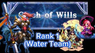 [FFBE] - Clash of Wills: Mechiron (Rank 1, Water Team, 5 Turns) 