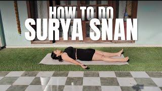 Surya snan | Ayurvedic Surya Snan Kaise Karte He ? | How To Do SunBath