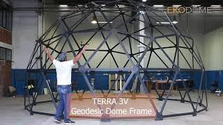 Introducing Ekodome 22' Terra Ekodome Orginal Series Frame #Ekodome #GeodesicDomeKit #GeodesicDome