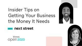 GoDaddy Open 2020 | Business Funding with Next Street