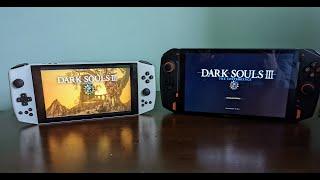 Aya Neo Vs OneXplayer Dark Souls 3 Convergence Mod