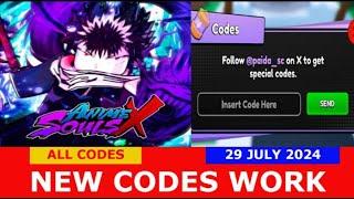 *NEW UPDATE CODES* [2X ENERGY + UPD 32] Anime Souls Simulator X ROBLOX | ALL CODES | JULY 29, 2024