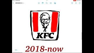 KFC historical logos