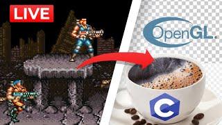 Coffee Stream (Re-Making Contra 3 in C/OpenGL) #6