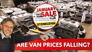 Exploring Motorhome Prices at The January Motorhome & Campervan Sale 2025 with Peter Vaughan