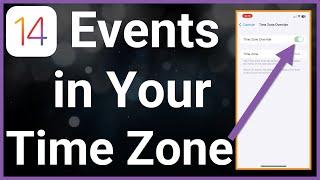 How To Show Calendar Events In Your Specific Time Zone