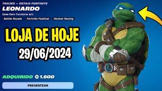  VOLTOU! Nova Loja de Hoje Fortnite [29 de Junho 2024] Loja de Itens Fortnite Ao Vivo