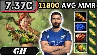 7.37c - Gh ENCHANTRESS Hard Support Gameplay 34 ASSISTS - Dota 2 Full Match Gameplay