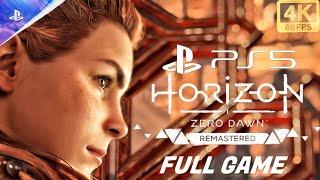 Horizon Zero Dawn Remastered FULL GAME PS5 4K60FPS Gameplay Walkthrough Commentary