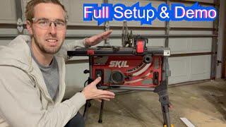 Full Setup and Demo of Skil Portable Table Saw