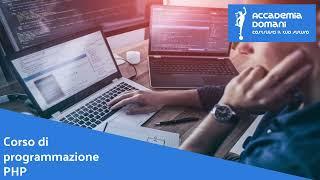 Introduzione al corso Programmazione PHP