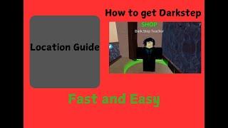 How to obtain Darkstep in Bloxfruits. [Roblox]