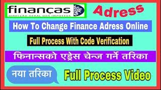 Finance Adress : How To Change Finance Adress Online Portugal || नया तरिका || अब आफै गर्नुहोस सबै।