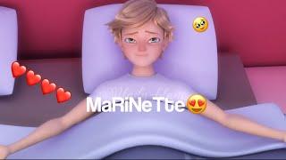 Adrien basically  crushing on Marinette in season 5 for 10 mins straight